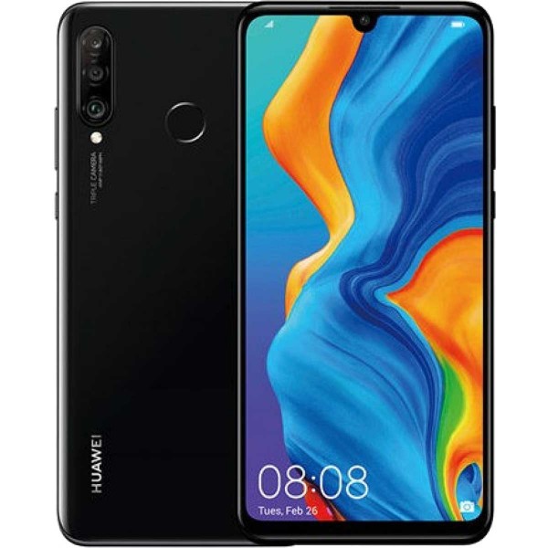 Huawei P30 Lite 4G 128GB 4GB RAM Dual-SIM midnight black Huawei P30 Lite 4G 128GB 4GB RAM Dual-SIM midnight black