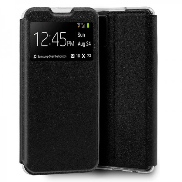 Funda COOL Flip Cover para Samsung G980 Galaxy S20 Liso Negro