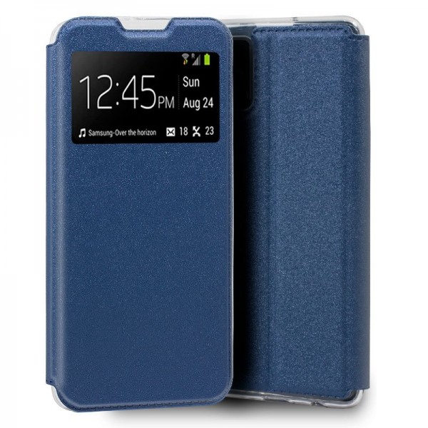 Funda COOL Flip Cover para Samsung G985 Galaxy S20 Plus Liso Azul