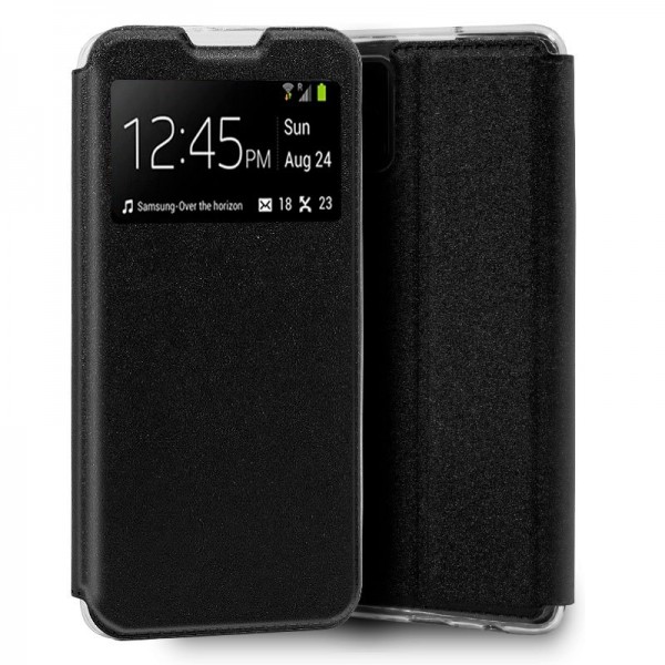 Funda COOL Flip Cover para Samsung G985 Galaxy S20 Plus Liso Negro