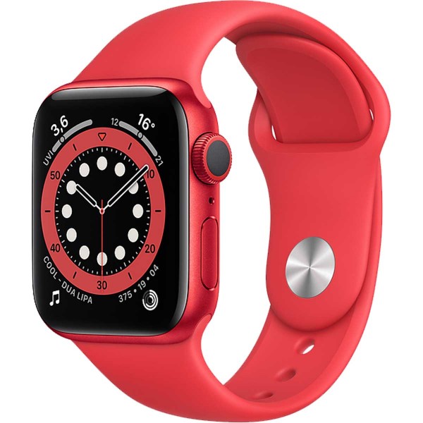 Smartwatch Apple Watch 6 40mm red with regular Sport Band Smartwatch Apple Watch 6 40mm red with regular Sport Band