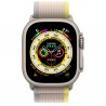 Apple Watch Ultra titanio S/M trail loop beige/amarillo