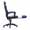 Silla gamer woxter stinger station rx azul y negro