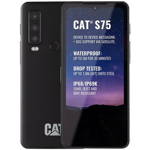 CAT S75 dual sim 6GB RAM 128GB negro