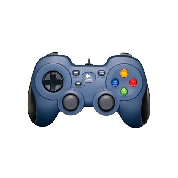 Gamepad logitech f310 compatible pc 940-000138 azul