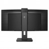 Monitor ultrapanorámico Curvo PHILIPS 34" LED WQHD 346P1CRH negro