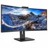 Monitor ultrapanorámico Curvo PHILIPS 34" LED WQHD 346P1CRH negro