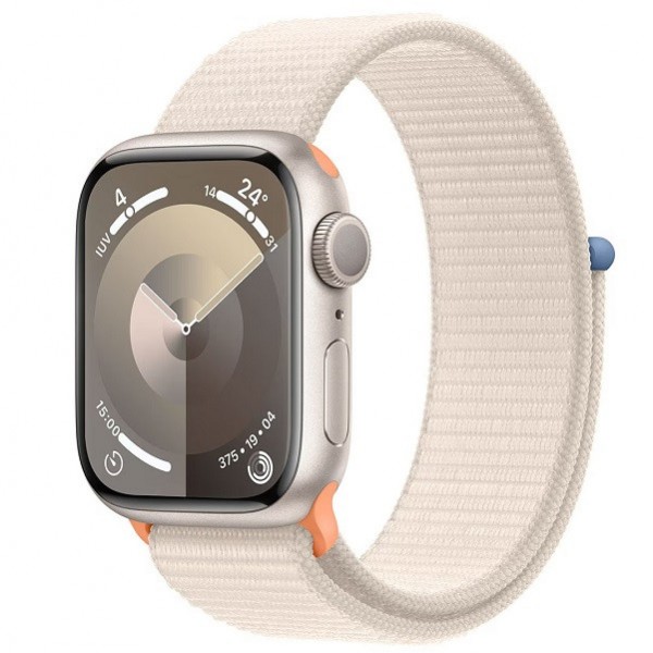 Apple Watch Serie 9 GPS 41mm aluminio sport loop beige