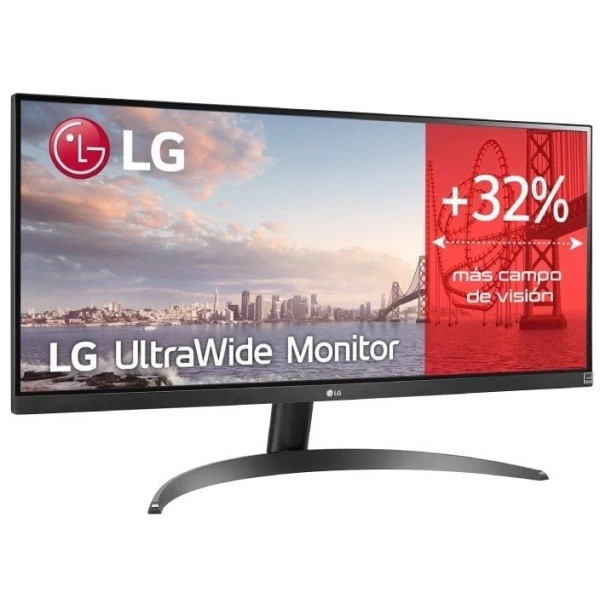 Monitor ultrapanorámico LG 29" LED FHD 29WP500-B negro