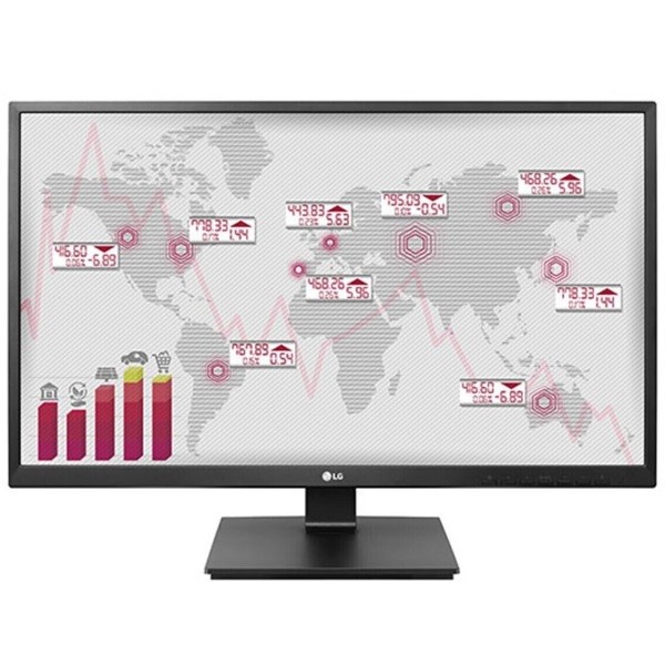 Monitor LG 27" LED FHD 27BK55YP-W blanco