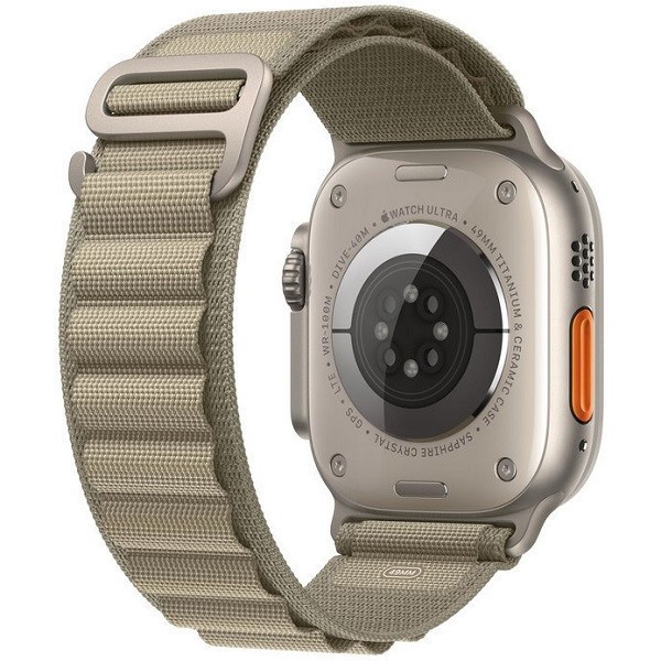 Apple Watch Ultra 2 GPS + cellular 49mm titanio loop alpine M verde