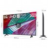 Smart TV LG 50" LED UHD 4K 50UR78006LK negro