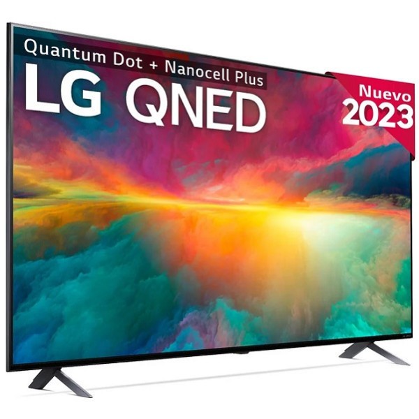 Smart TV LG 55" QNED 4K UHD 55QNED756RA negro