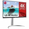 Monitor LG 27" LED UHD 27UP85NP-W plata