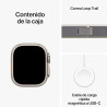 Apple Watch Ultra 2 GPS + cellular 49mm titanio loop trail S/M verde/gris