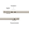 APPLE MACBOOK AIR 13.6" 2025 M4 24GB RAM 512GB blanco estrella