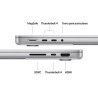 APPLE MACBOOK PRO 14.2" 2024 M4 16GB RAM 512GB plata
