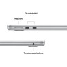 APPLE MACBOOK AIR 15.3" 2025 M4 24GB RAM 512GB plata